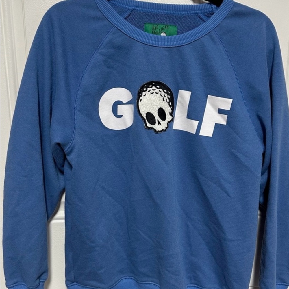 Bad Mulligan GOLF Blue Crewneck Sweatshirt